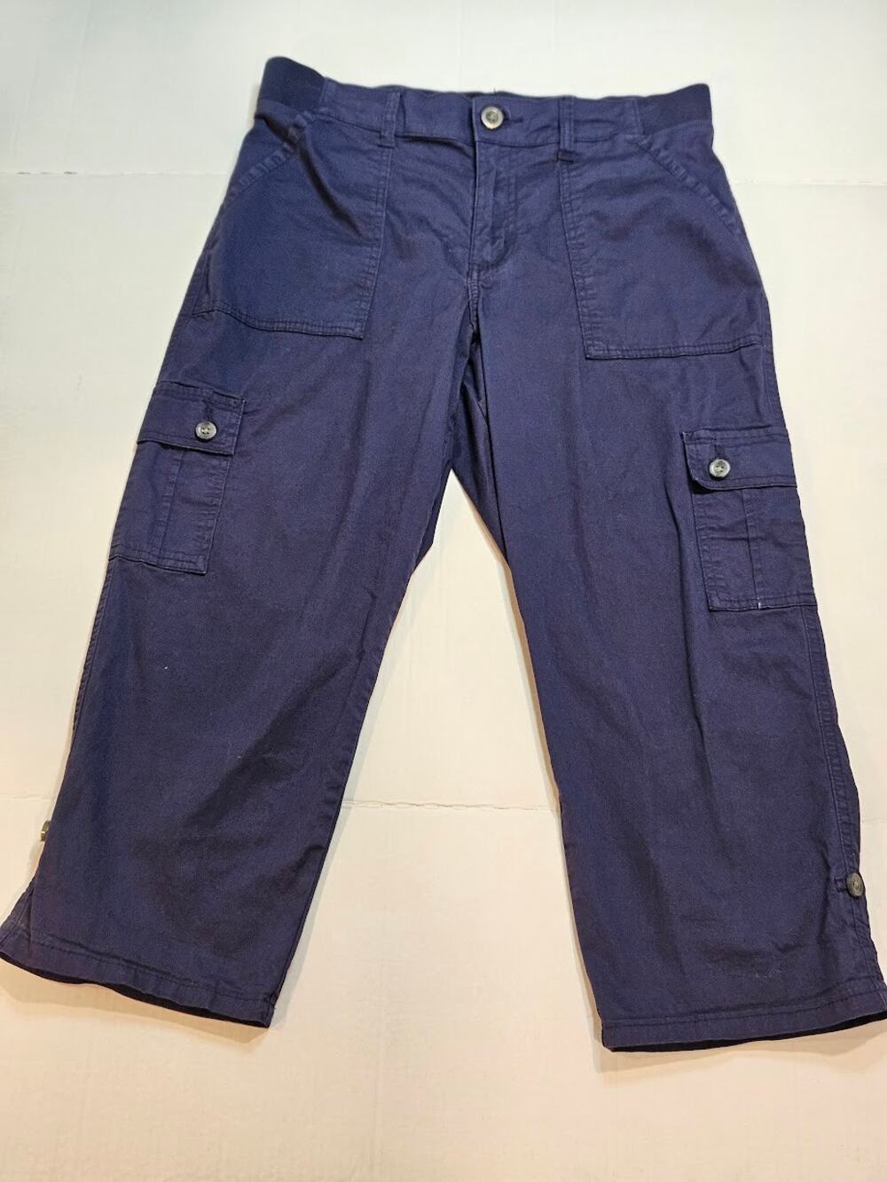 Lee Women's Relaxed Fit Austyn Cargo Capris - sZ 8